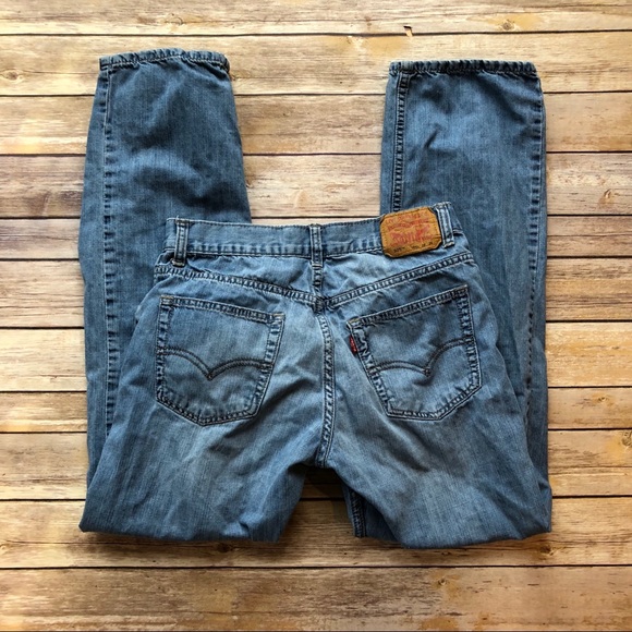 Levi’s 505 Light Wash Jeans 16 - Picture 6 of 6